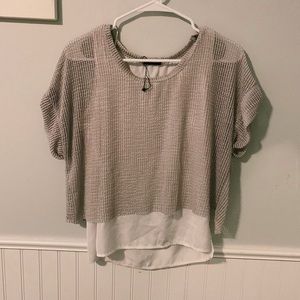 Zara Layered Top